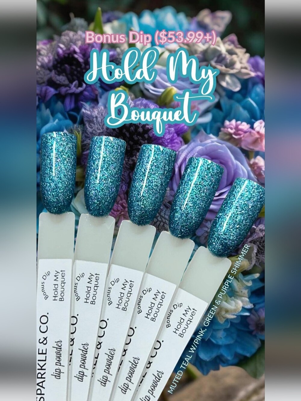 NEW! Sparkle & Co. Tulips Dip Powder Mini Set - Picture 13 of 16